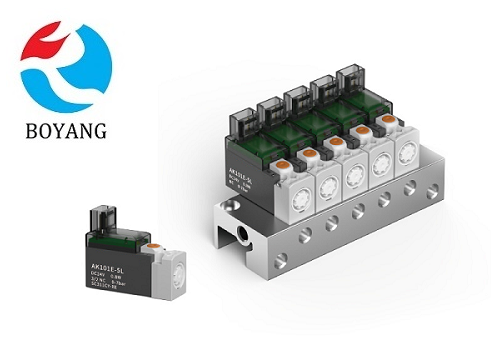 微型电磁阀AK101E-5-L-4F（AK101/AK102系列）