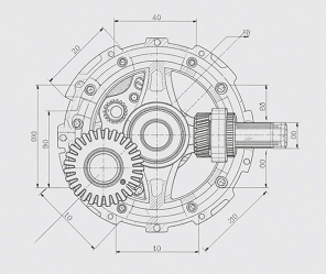 盘式行星减速机行星架偏摆检测流程？